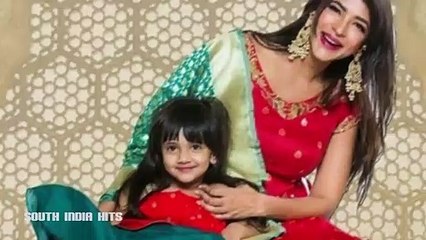Ram Charan Poses with Manchu Lakshmi Daughter Vidya Nirvana(Telugu)