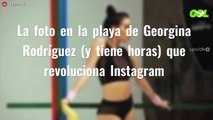 La foto en la playa de Georgina Rodríguez (y tiene horas) que revoluciona Instagram