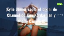 ¡Kylie Jenner copia el bikini de Channel de Kim Kardashian y Naomi Campbell!