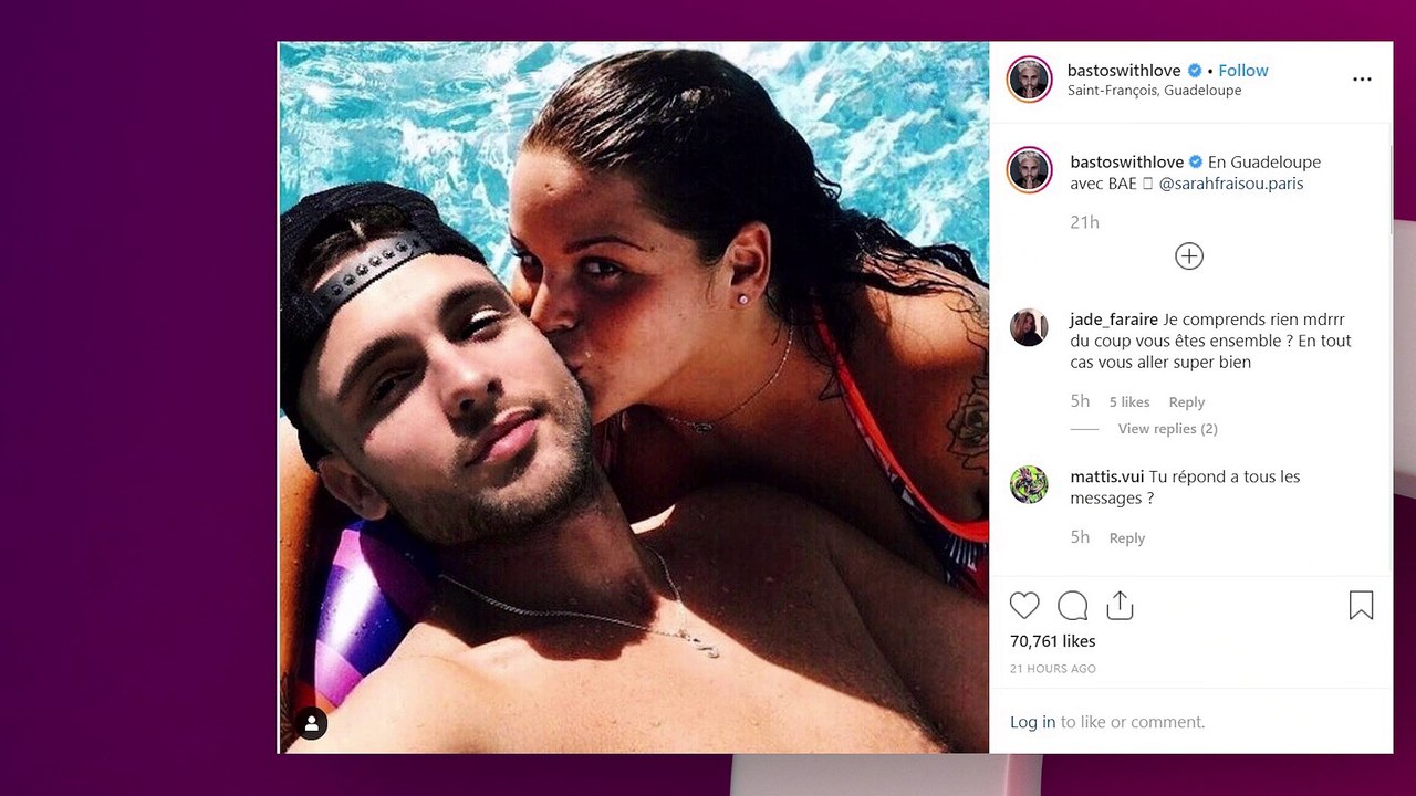 Sarah Fraisou : photoshopée par Bastien Grimal afin de croire à un début d’idylle entre eux