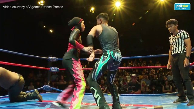 Malaysia's 'Phoenix': hijab-wearing wrestler breaking barriers