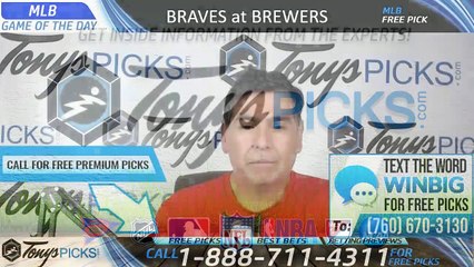 Atlanta Braves vs Milwaukee Brewers 7/17/2019 Picks Predictions Previews