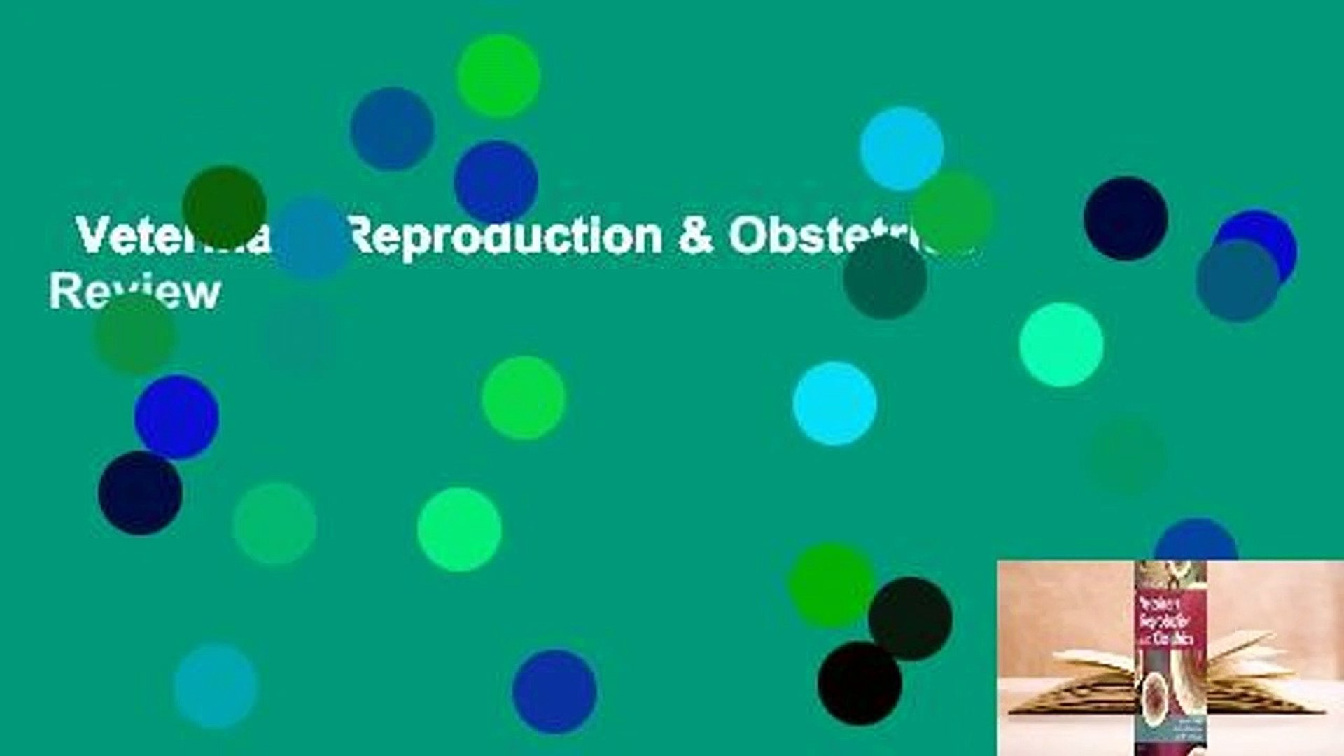 ⁣Veterinary Reproduction & Obstetrics  Review