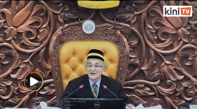 Perkataan P tidak dibenarkan dalam Parlimen
