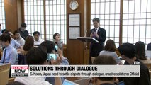 S. Korea, Japan must solve trade dispute through dialogue, creative solutions: official