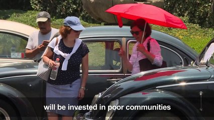 Mexico will auction off scores of luxury cars