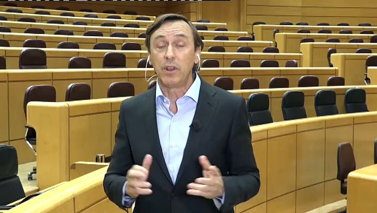 Hernando: "Sánchez sigue encerrado en la Moncloa esperando que los demás vayamos corriendo a decirle que, por favor, siga siendo el presidente"
