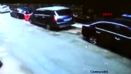 Köpeğini gezdiren kadın, az kalsın yıkılan duvarın altında kalıyordu