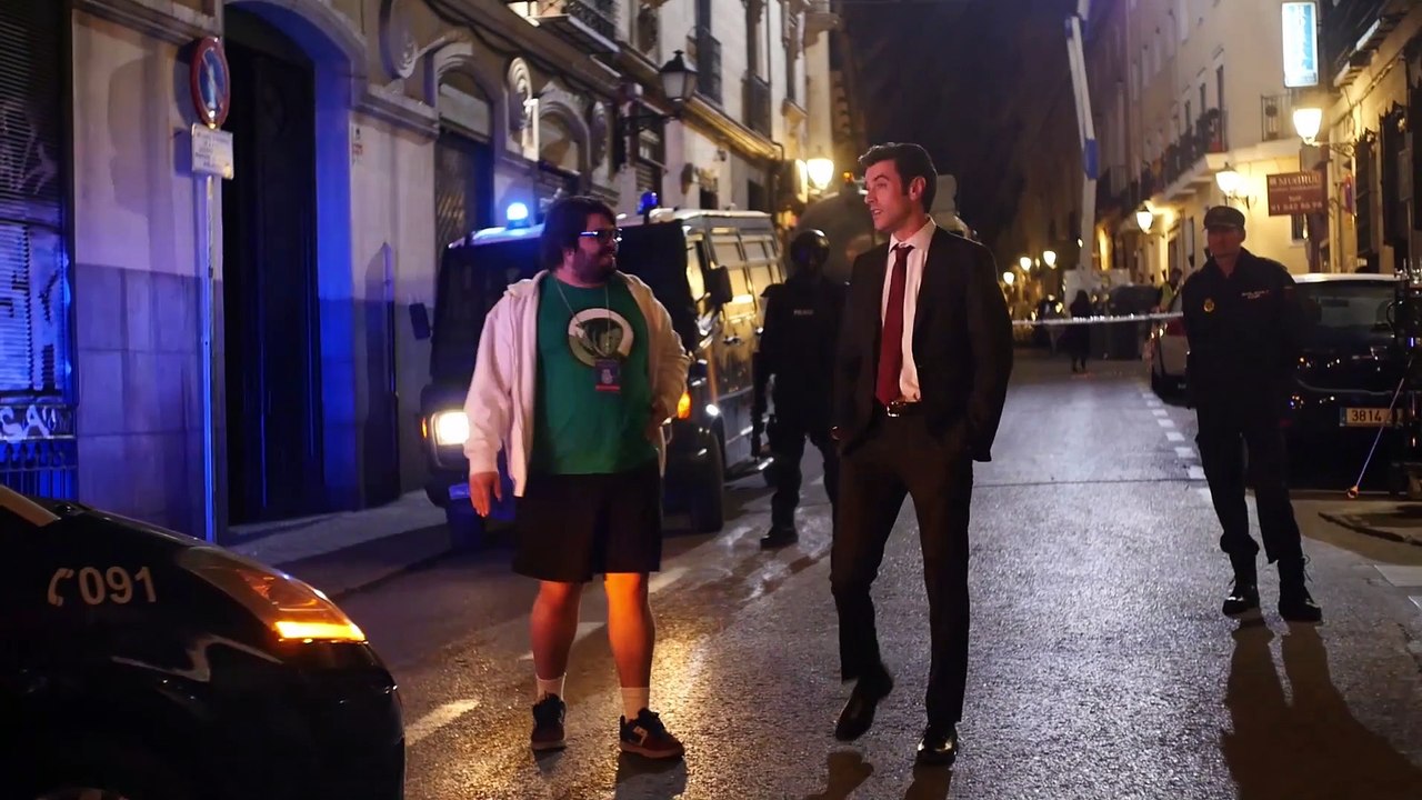 En el rodaje de Orígenes Secretos