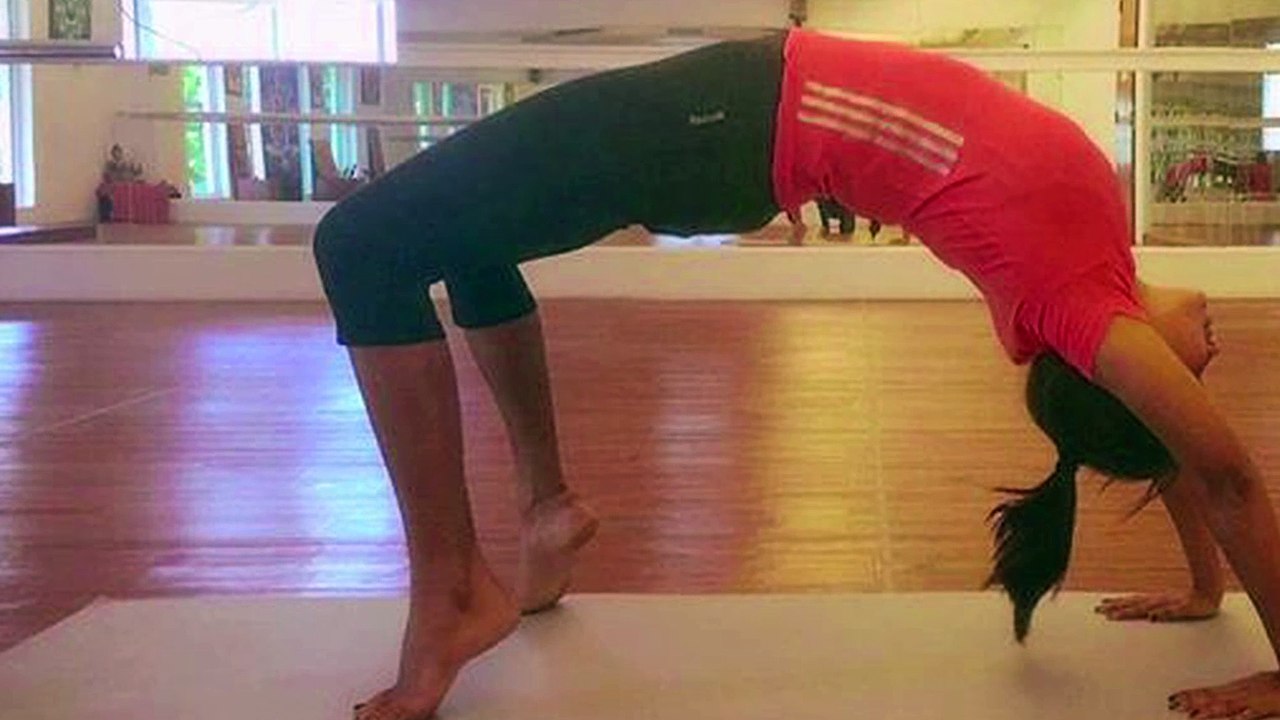 Amala Paul Does Yoga Every Day