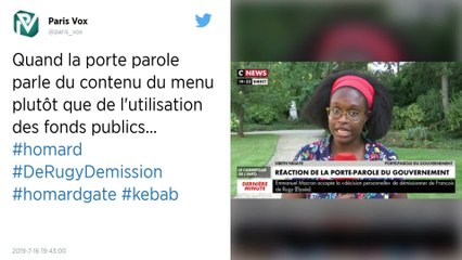 Pour Sibeth Ndiaye, les Français ne mangent pas du homard mais « bien souvent plutôt des kebabs »