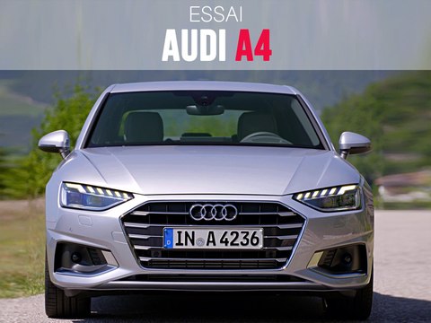 Audi A4 (2019) : 1er contact en vidéo