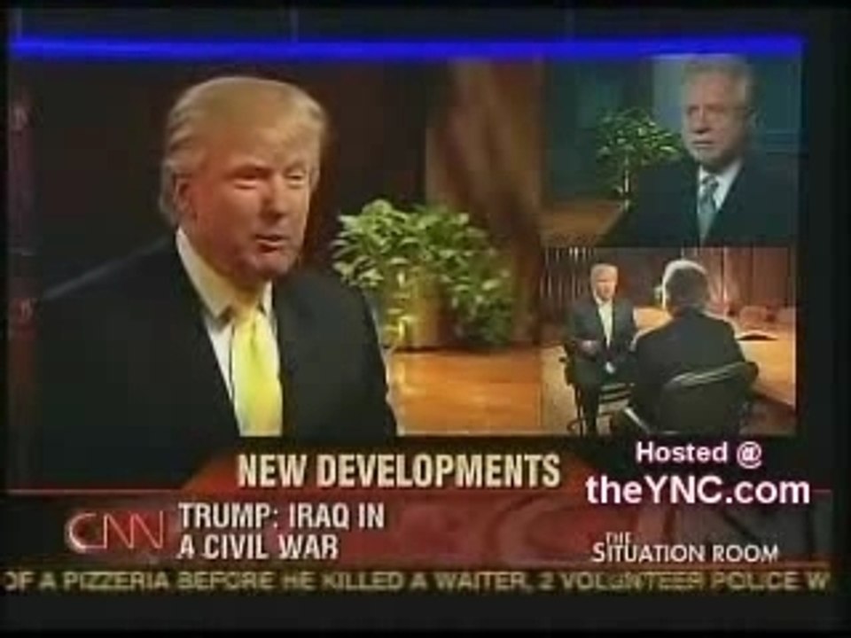 Iraq War__002 - Trump talks about the president