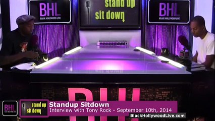 Stand-Up, Sit-Down w  Tony Rock for the Week of September 10th, 2014   Black Hollywood Live P2