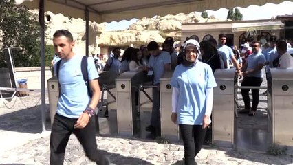 Şehit ve gazi çocukları Kapadokya'yı gezdi