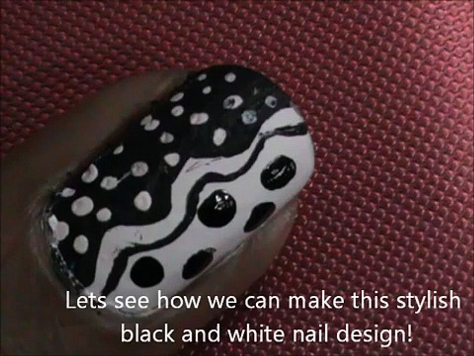 Polka Dots Nail Designs For Beginners