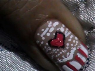 Slideshow - 5 valentines day Nail Ideas