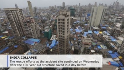 Death toll rises to 13 in India building collapse