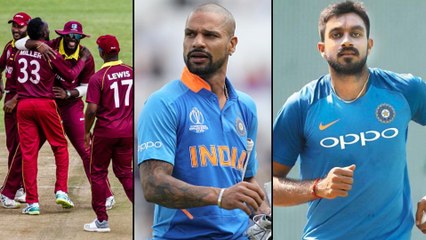 Download Video: India West Indies Tour 2019 : Shikhar Dhawan, Vijay Shankar Arrive At NCA Ahead Of Windies Tour