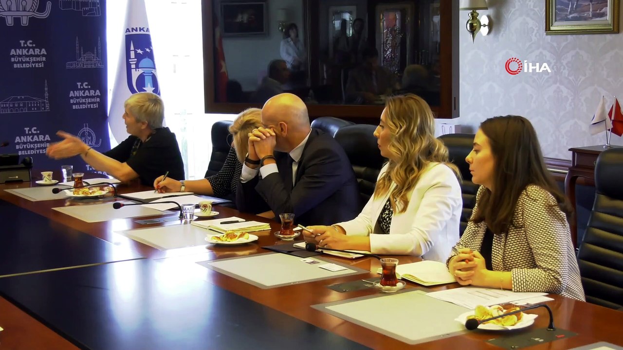 Başkan Yavaş’a yabancı heyet ziyaretleri sürüyor
