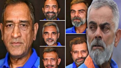 Cricketers Face app | நெட்டிசன்களின் குசும்பு வைரலாகும் கிரிக்கெட் வீரர்கள் புகைப்படங்கள்