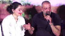 Sanjay Dutt And Manyata At Baba Marathi Trailer Launch