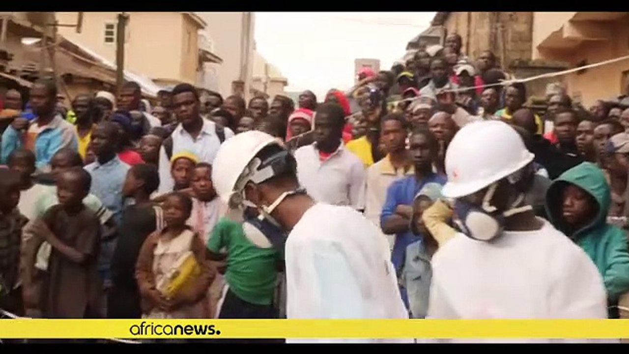 Nigeria: 13 dead in building collapse, rescue underway