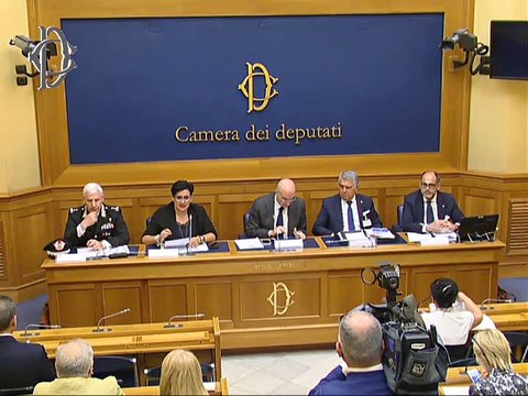 Roma - Rapporto frodi agroalimentari - Conferenza stampa di Paolo Russo (17.07.19)