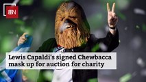 Lewis Capaldi's Chewbacca Mask
