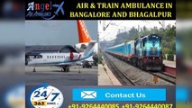 Take the Finest Service Air & Train Ambulance in Bangalore by Angel