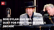 Bob Dylan And Neil Young Perform Together