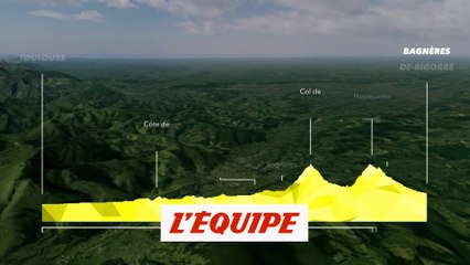 Le profil de la 12e étape en vidéo - Cyclisme - Tour de France