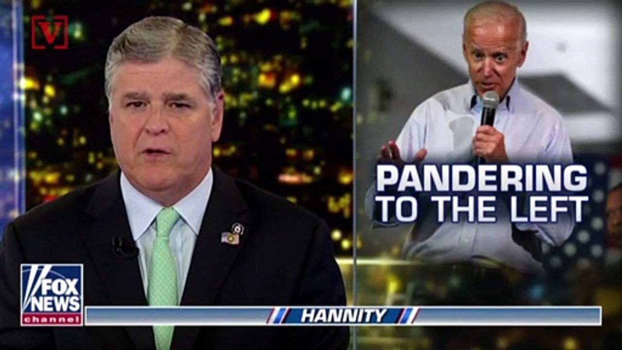 Fox News’ Sean Hannity Says Joe Biden Is ‘Sucking Up’ To AOC and Other Progressive Dems