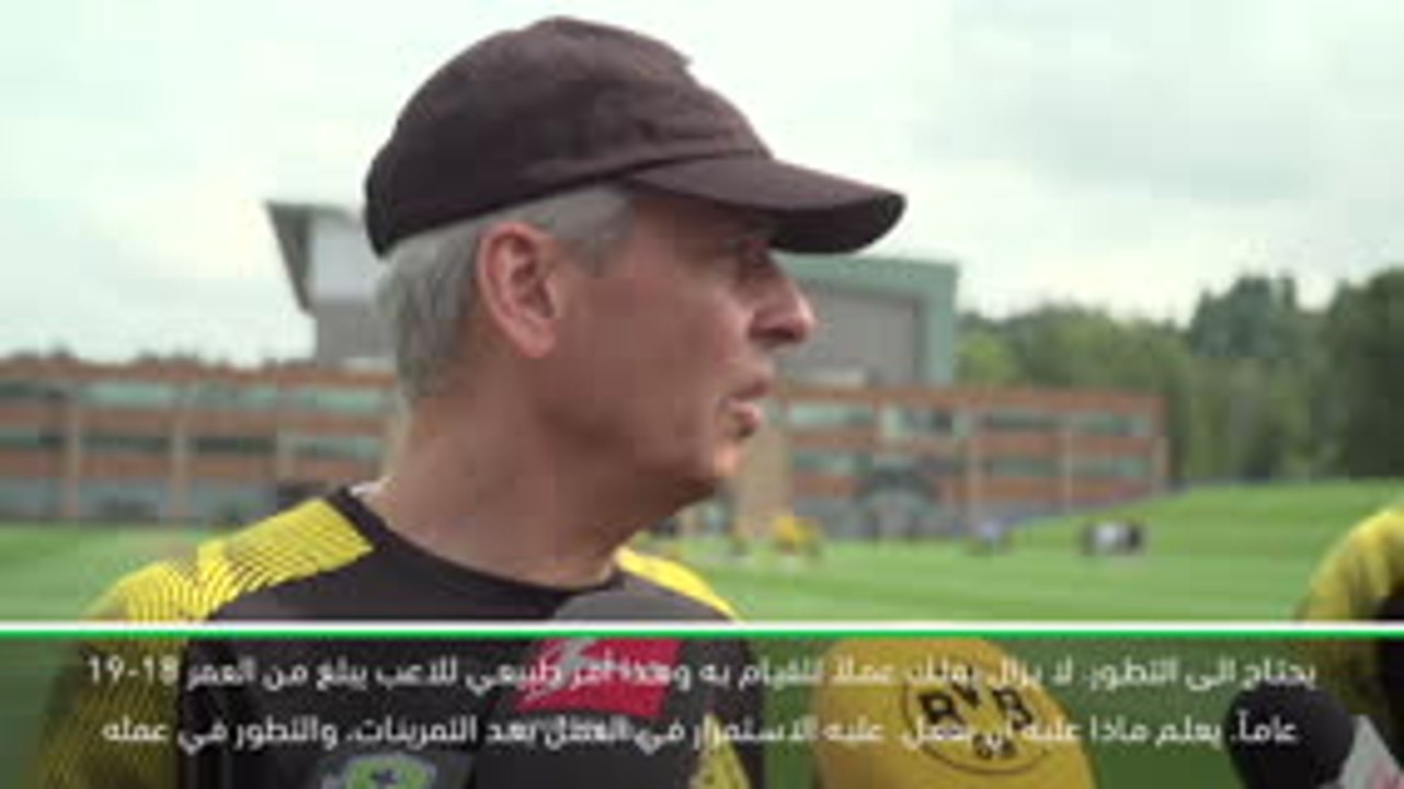 كرة قدم: الدوري الألماني: لا يزال سانشو يملك عملا للقيام به- فافر