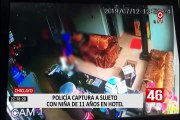 Chiclayo: Fiscalía solicitó prisión preventiva para sujeto que ingresó a hotel con escolar