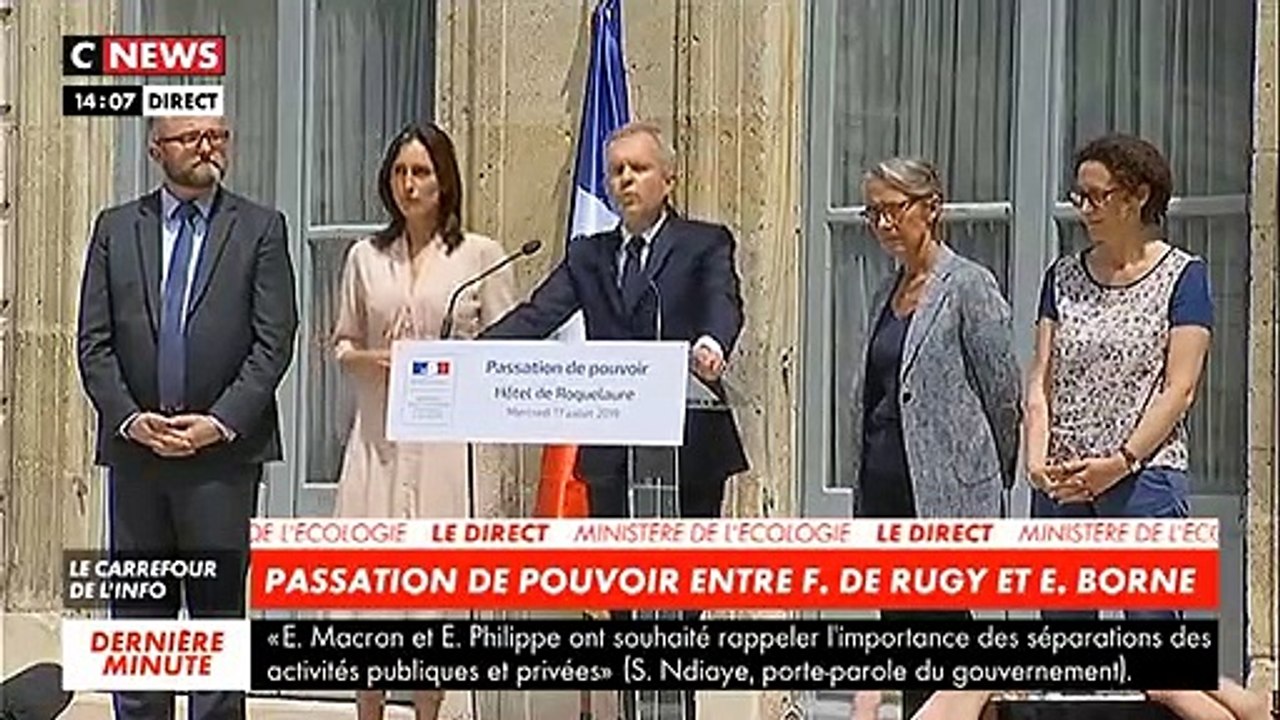 François de Rugy avec sa femme à ses côtés: "Une vie d'engagements ne se résume pas en quelques images."