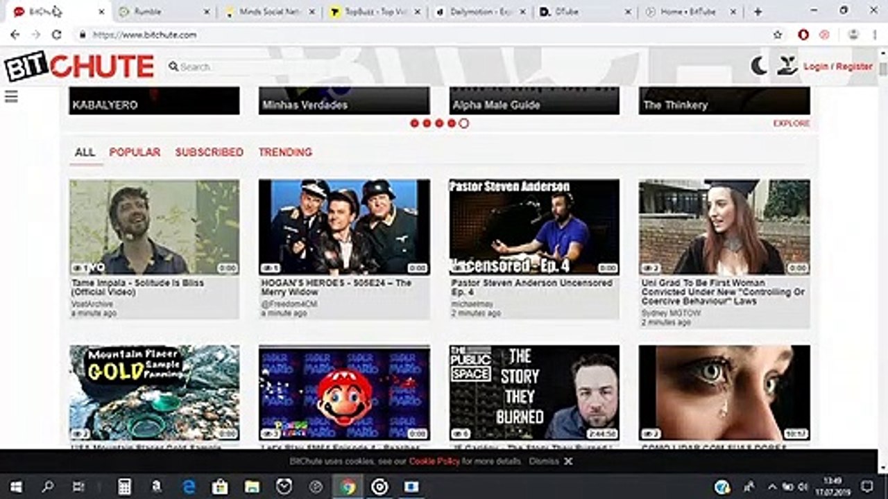 Las mejores 7 plataformas alternativas a youtube 2019