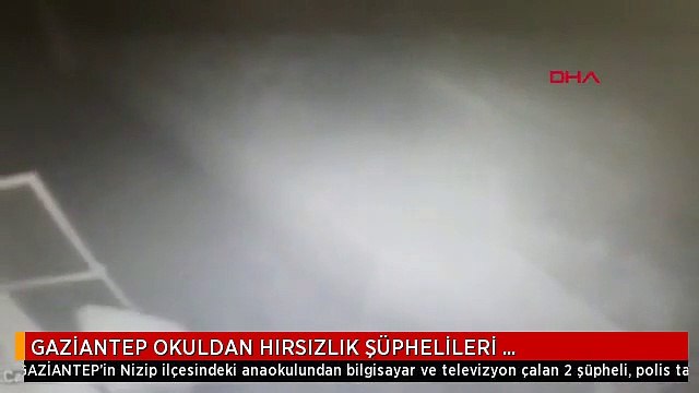 GAZİANTEP OKULDAN HIRSIZLIK ŞÜPHELİLERİ TUTUKLANDI