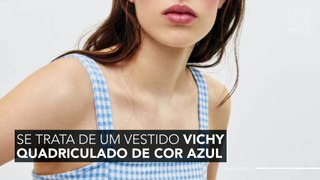 O vestido da Bershka que fica fabuloso em mulheres com curvas