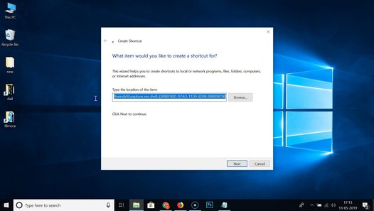 How to Add a 'Show Desktop' Icon to Taskbar in Windows 10? - video ...