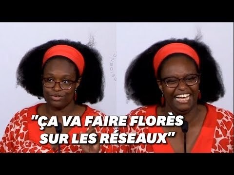 Le fou rire de Sibeth Ndiaye après un lapsus sur François de Rugy
