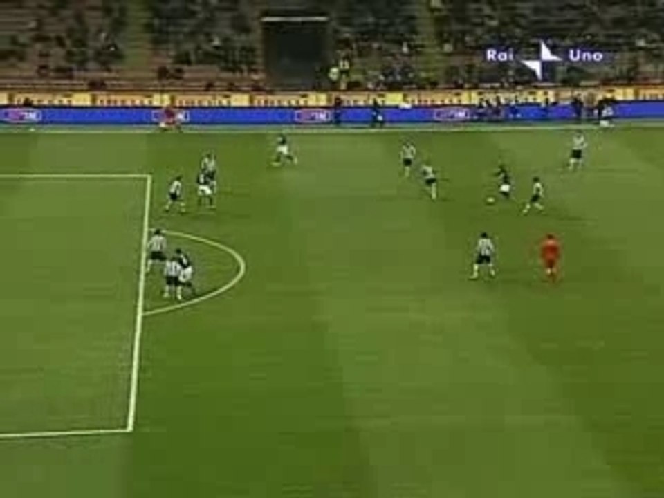 Inter - Juventus, 1 : 0, Cruz