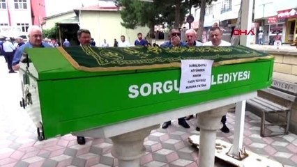 KALP KRİZİNDEN ÖLEN HAKİM, SORGUN'DA TOPRAĞA VERİLDİ