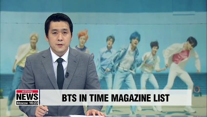 BTS listed as one Time's 25 most influential people on internet