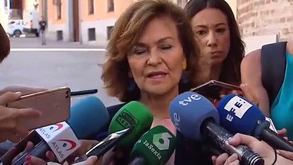 Carmen Calvo: “El cuarto grupo parlamentario no puede establecer imposiciones”