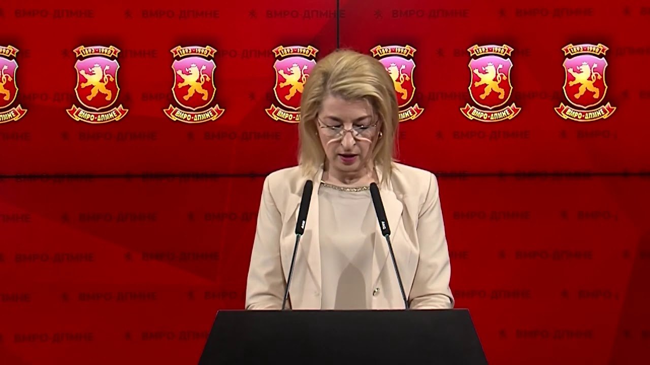 VMRO: Paraburgim për Katica Janevën