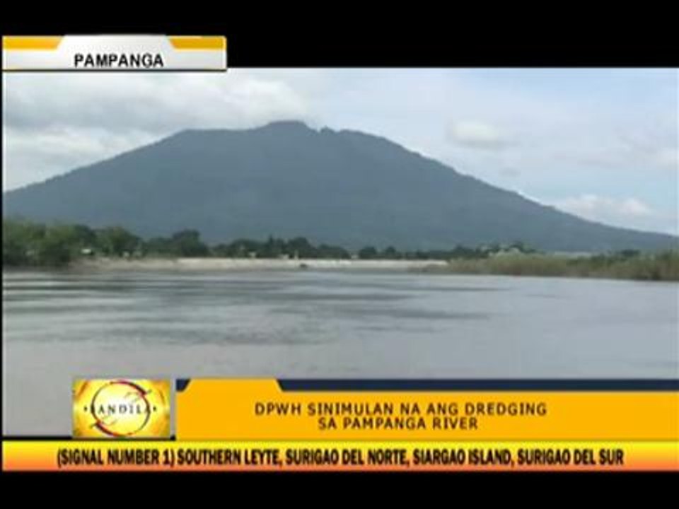 Pampanga River dredging starts