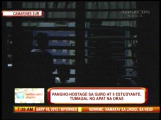 Pupils, teacher held hostage in CamSur