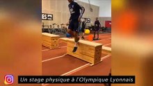 L'équipe de Strasbourg fait une tournante - Un stage physique à L'Olympique Lyonnais