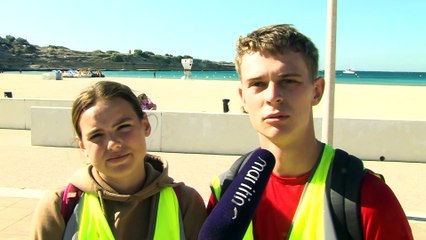 Les jeunes montrent l'exemple